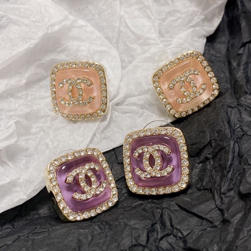 Ch*el earrings